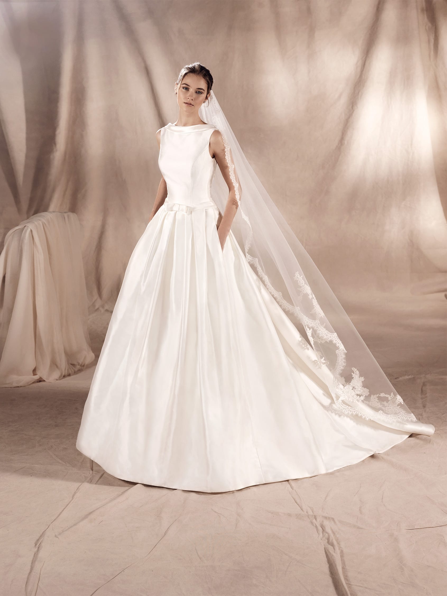 Sabrina Wedding Dress White One Boutique Paris