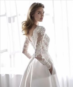 Robe De Mariée Manches Longues Collection 2020 Boutique Paris