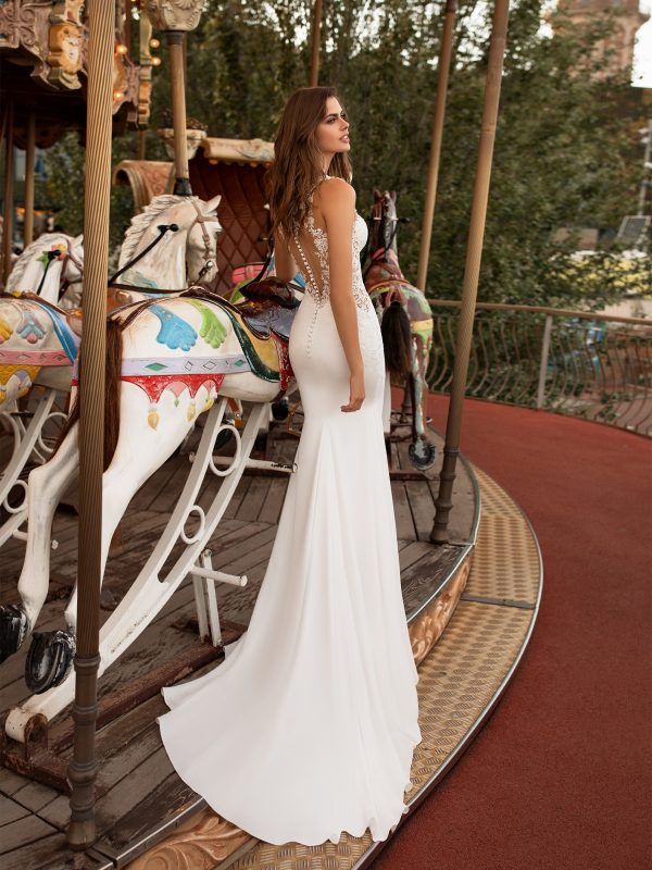OKAPI Wedding Dress White one Collection 2020 Paris Boutique