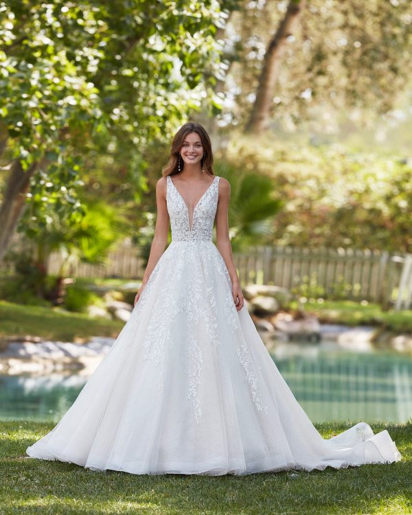 CATELYN Wedding Dress Aire Barcelona Collection 2021| Paris