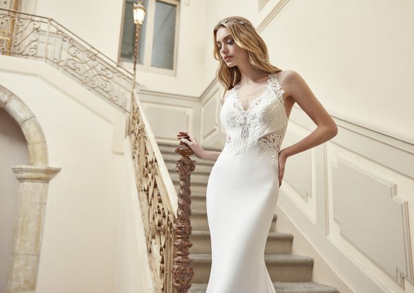 Robe de mariée ELVIA: San Patrick collection 2021| Boutique Paris