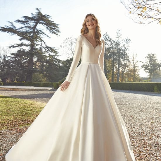 robe mariee avec manche