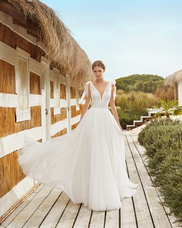 Robe de Mariée VEGA: Aire Barcelona 2021| Mariée Parisienne