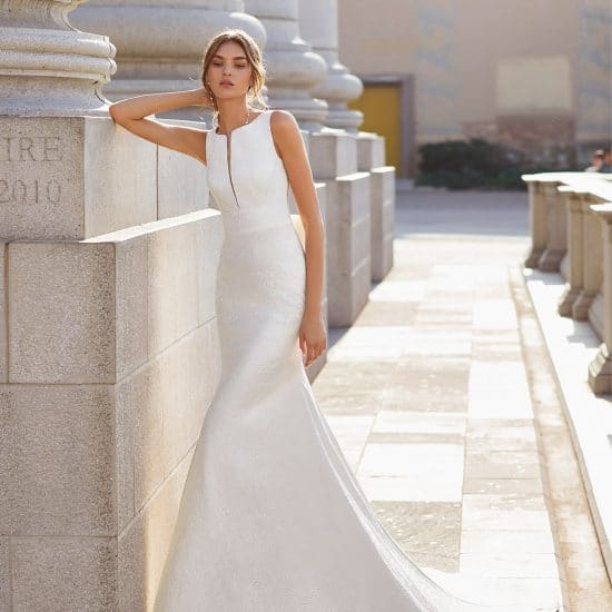 robe mariee fourreau
