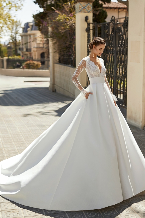 Robe de Mariée ANDREA Aire Barcelona 2022| Mariée Parisienne