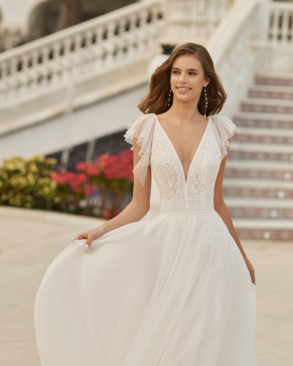 DERBY Wedding Dress Aire Barcelona Collection 2022| Paris