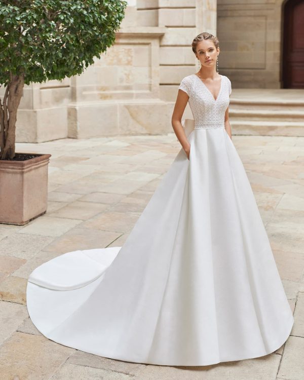 Robe de Mariée DINA Aire Barcelona 2022| Mariée Parisienne