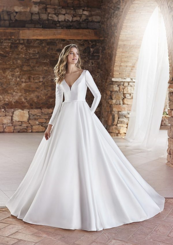Robe de Mariée NANYA White One Collection 2022| Boutique Paris
