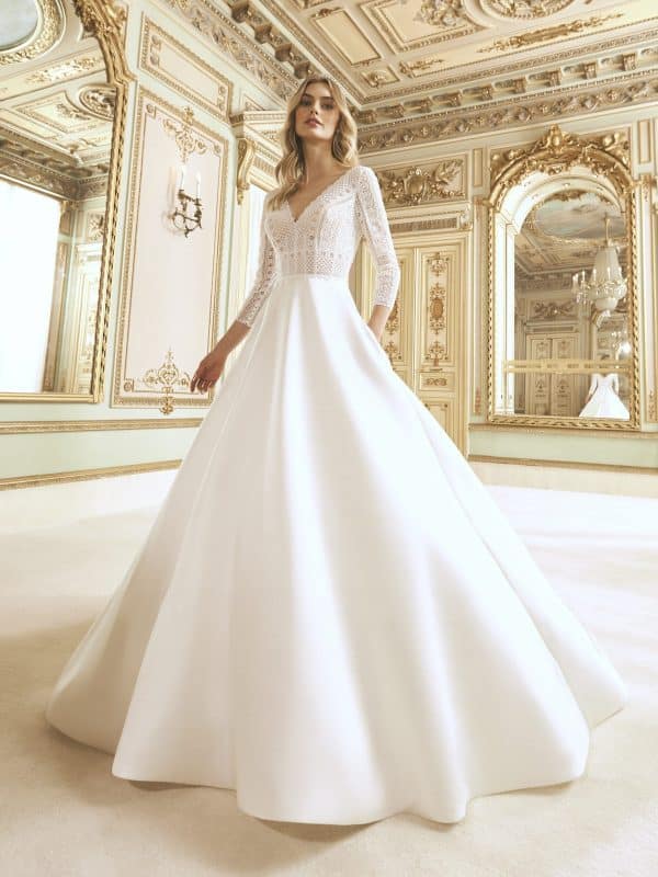 BAGLEY wedding dress: San Patrick collection 2022 Paris Boutique