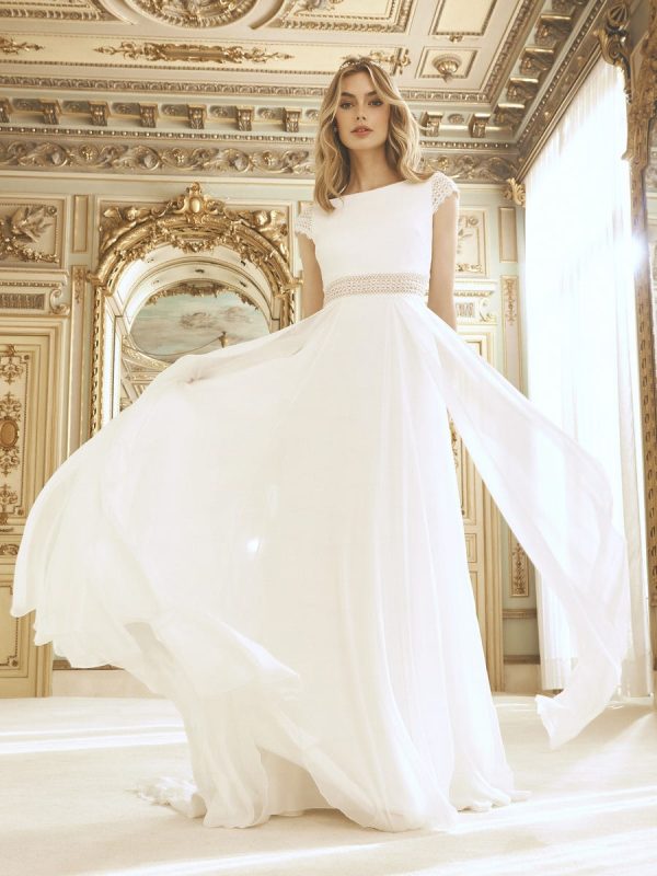 Robe de mariée CARLA: San Patrick collection 2022| Boutique Paris