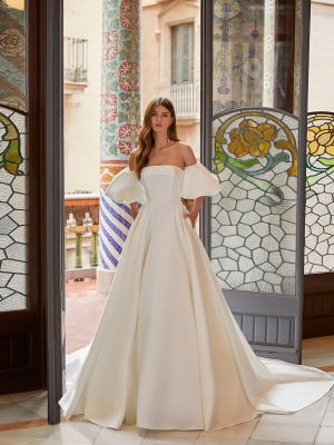 TULSA Wedding Dress lunanovias collection 2023: Paris Boutique