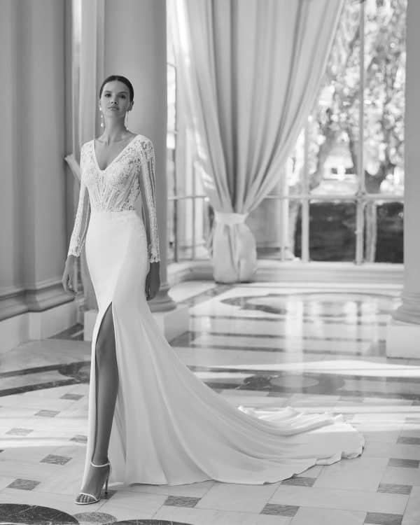 ADINA Wedding Dress Aire Barcelona Collection 2023| Paris Boutique