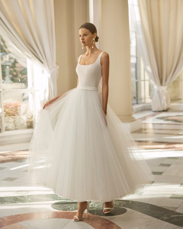 ALPINE Wedding Dress Aire Barcelona Collection 2023| Paris Boutique