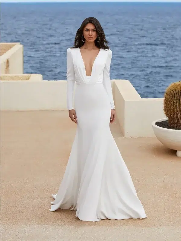 ADRIENNE Pronovias Wedding Dress collection 2023 | Paris Boutique
