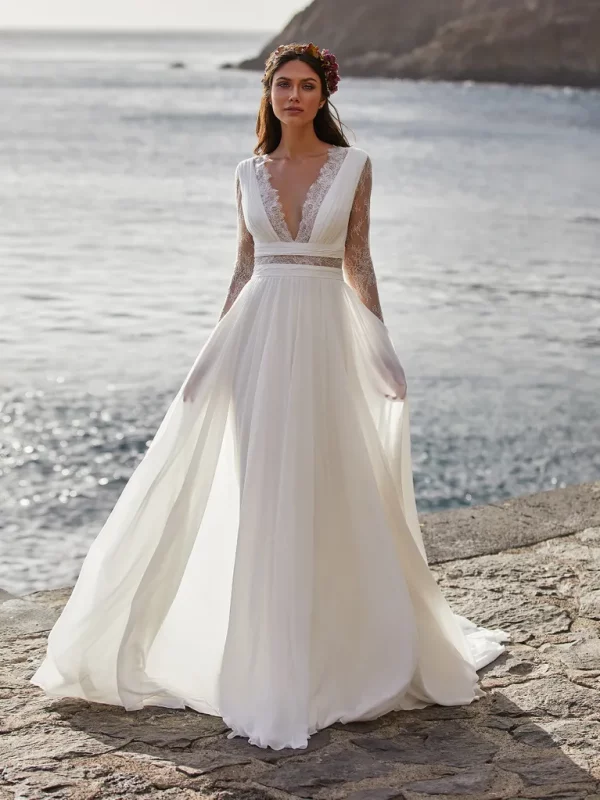 Robe de Mariée BARRY Pronovias collection 2023 | Mariée Parisienne