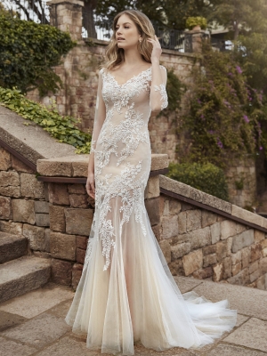 GLOW Wedding Dress White one Collection 2023 Paris Boutique