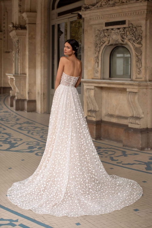 HOPKINS Wedding Dress Pronovias collection 2023 | Paris Boutique