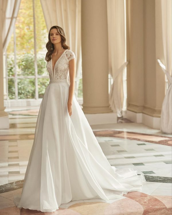 Robe de Mariée AMAIA Aire Barcelona 2023| Mariée Parisienne