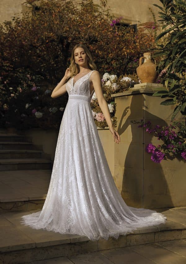 JOLI Wedding Dress White one Collection 2024 Paris Boutique