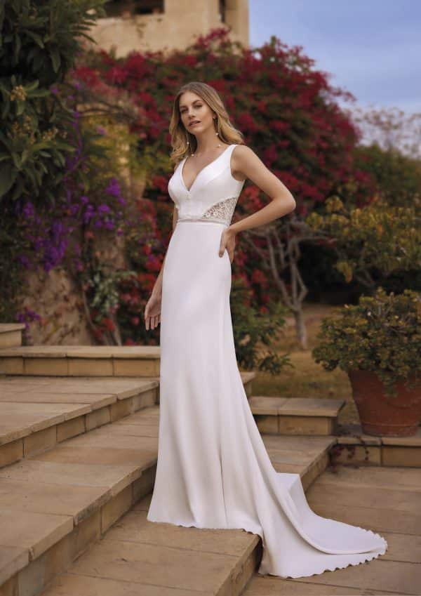LIPA Wedding Dress White one Collection 2024 Paris Boutique