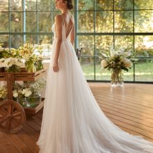 NATY Wedding Dress Aire Barcelona Collection 2024| Paris Boutique