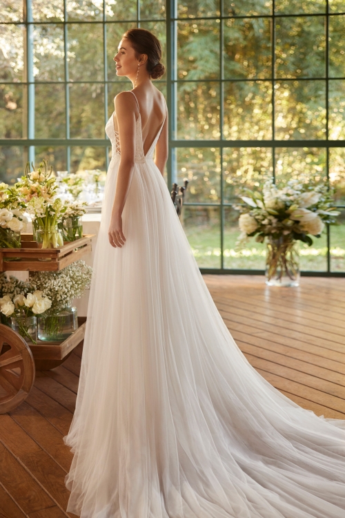 NATY Wedding Dress Aire Barcelona Collection 2024| Paris Boutique