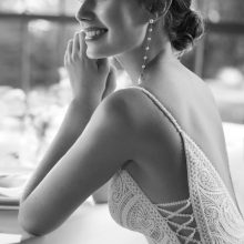NATY Wedding Dress Aire Barcelona Collection 2024| Paris Boutique