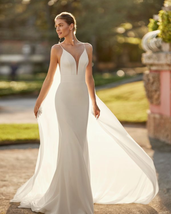 SANNE Wedding Dress Aire Barcelona Collection 2024| Paris Boutique