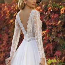 SHEILA Wedding Dress White one Collection 2024 Paris Boutique