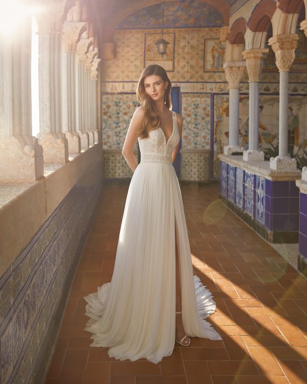 WEISS Wedding Dress Aire Barcelona Collection 2024| Paris Boutique