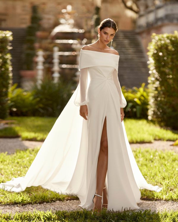 SAMIL Wedding Dress Aire Barcelona Collection 2024| Paris Boutique