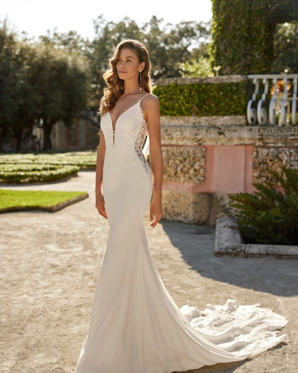 SENNA Wedding Dress Aire Barcelona Collection 2025| Paris Boutique