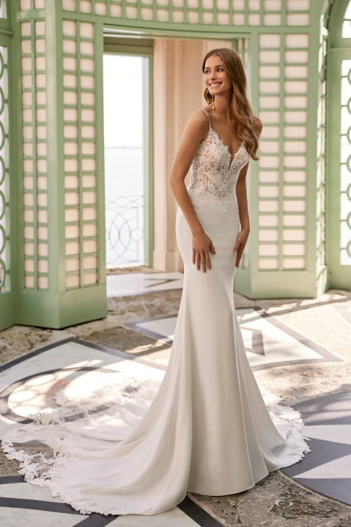 SETIEN Wedding Dress Aire Barcelona Collection 2025| Paris Boutique