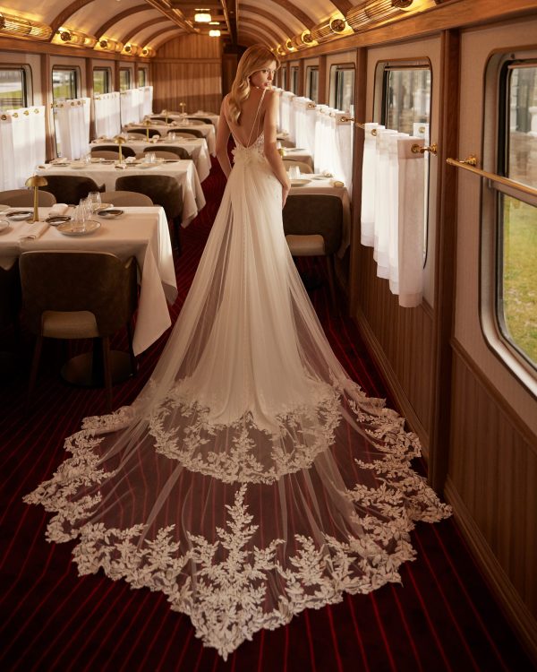 VANIL Wedding Dress Aire Barcelona Collection 2025| Paris Boutique