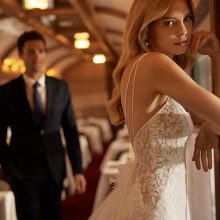 VANIL Wedding Dress Aire Barcelona Collection 2025| Paris Boutique