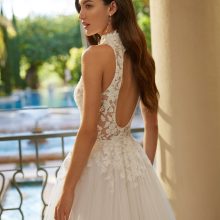 ISELDA Wedding Dress Aire Barcelona Collection 2025| Paris Boutique