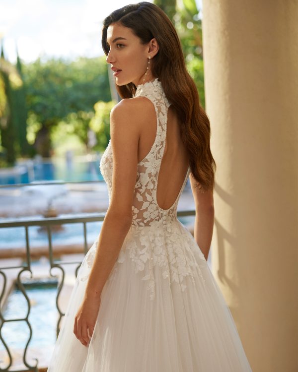 ISELDA Wedding Dress Aire Barcelona Collection 2025| Paris Boutique