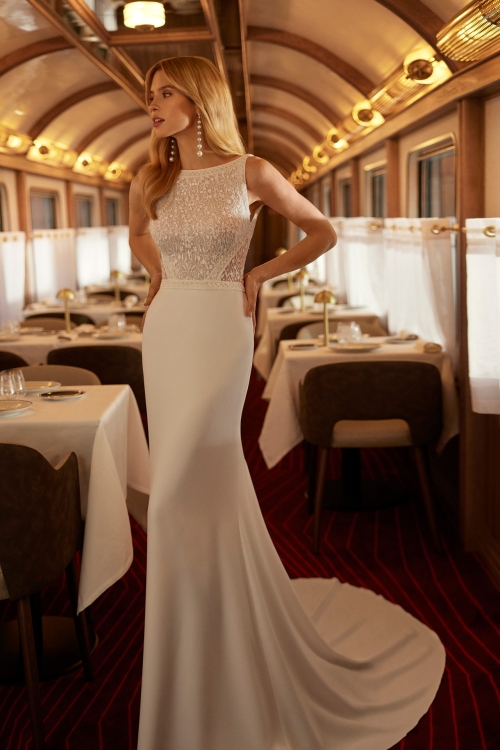 VENCEL Wedding Dress Aire Barcelona Collection 2025| Paris Boutique