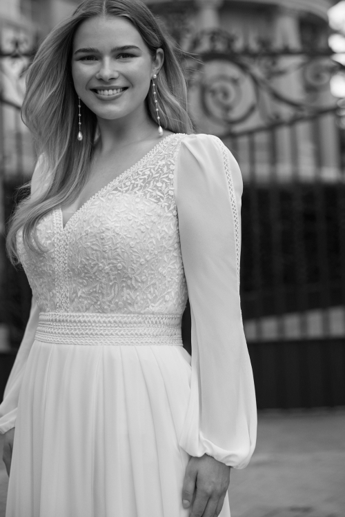 FAVRIAN Wedding Dress Martha Blanc collection 2025 Paris