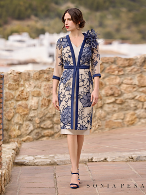 SONIA PENA COUTURE 1251013 Robe de cocktail Boutique Paris