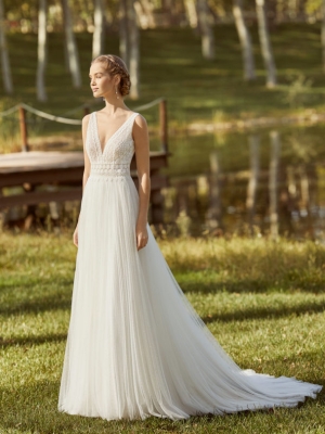 Robe de Mariée KENJI Aire Barcelona | Mariée Parisienne