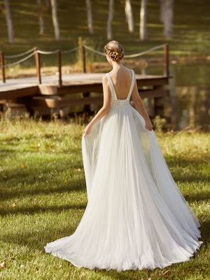 Robe de Mariée KENJI Aire Barcelona | Mariée Parisienne