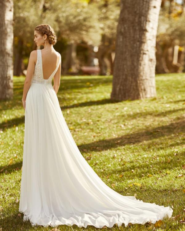 KEREM Wedding Dress Aire Barcelona Collection 2025| Paris Boutique