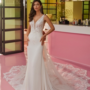 JANID  Wedding Dress luna novias collection 2026: Paris Boutique