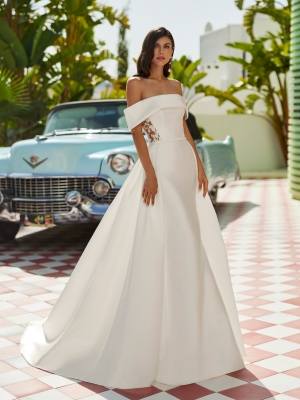 JOSSIE Wedding Dress luna novias collection 2026: Paris Boutique
