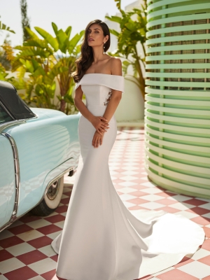 JOSSIE Wedding Dress luna novias collection 2026: Paris Boutique