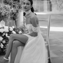 Robe de Mariée Melania Aire Barcelona 2026| Mariée Parisienne