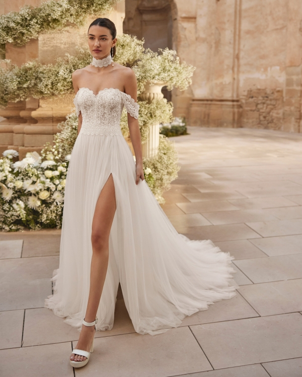 Robe de Mariée Melania Aire Barcelona 2026| Mariée Parisienne
