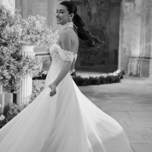 Robe de Mariée Melania Aire Barcelona 2026| Mariée Parisienne