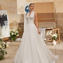 MILAN Wedding Dress Aire Barcelona Collection 2026| Paris Boutique
